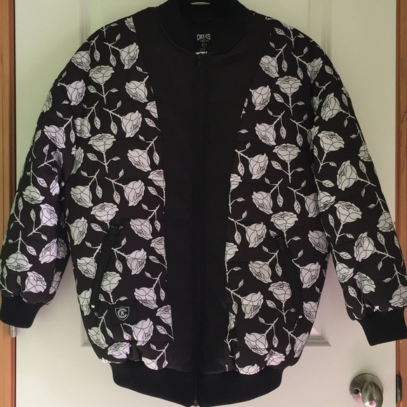 🔻SOLD ON MERC🔻 Crooks & Castles Roses Bomber - Picture 4 of 5